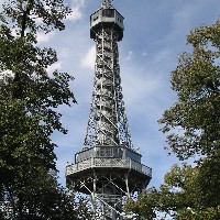 La torre panoramica di Petřín