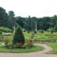 Zámek Konopiště - Růžová zahrada  