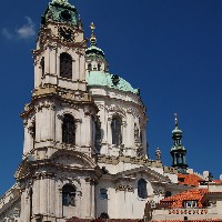 Clocher de l’église Saint-Nicolas de Malá Strana
