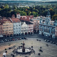 Náměstí Přemysla Otakara II. - zdroj: Turistická oblast Budějovicko 