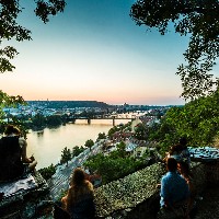 View from Vyšehrad