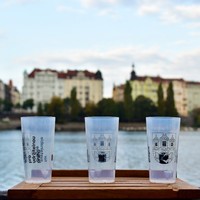 The returnable cups project is a sustainable initiative of the City of Prague.