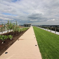 A unique living garden was built on the roof of the National Museum of Agriculture. The terrace offers an unforgettable view of Prague.