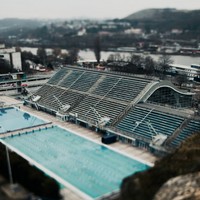 Plavecký stadion v Podolí